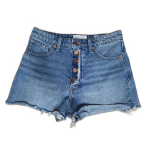 Lucky Brand Lucky Pins Shorts Exposed Buttonfly High Rise Size 4/27